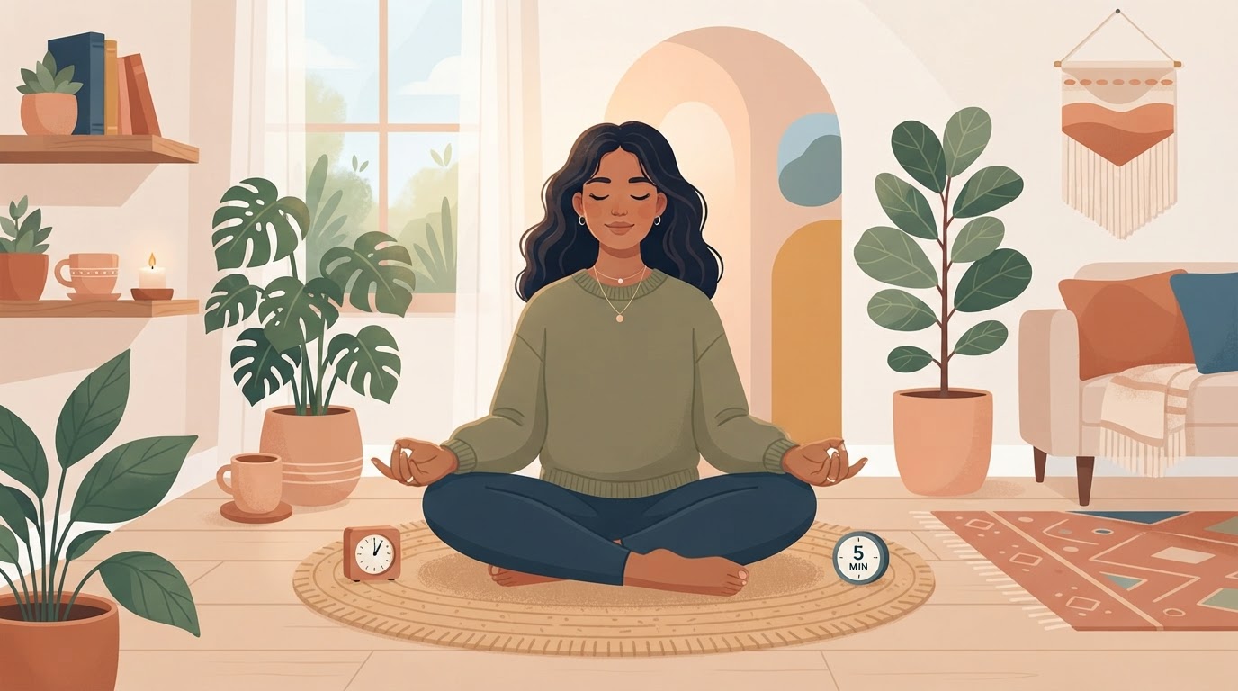Beneficios de meditar 5 minutos al día científicamente probados