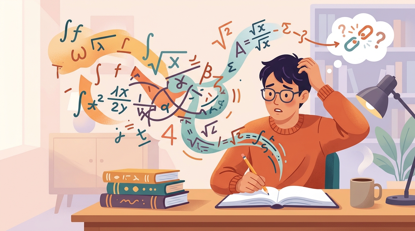 Errores comunes al memorizar fórmulas matemáticas