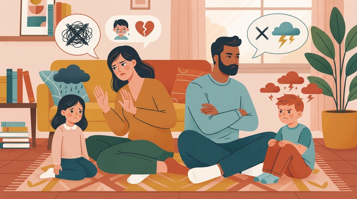 5 errores comunes al hablar de emociones con niños