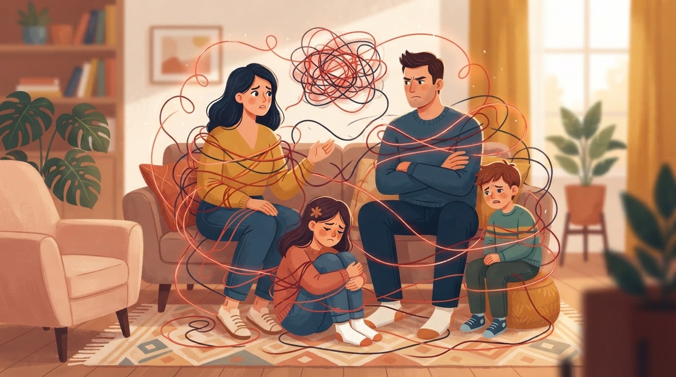 Cómo identificar patrones tóxicos en tu familia