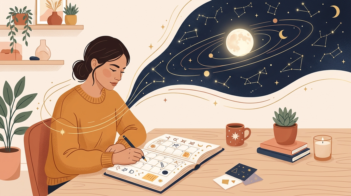 Cómo planificar tu mes usando la astrología