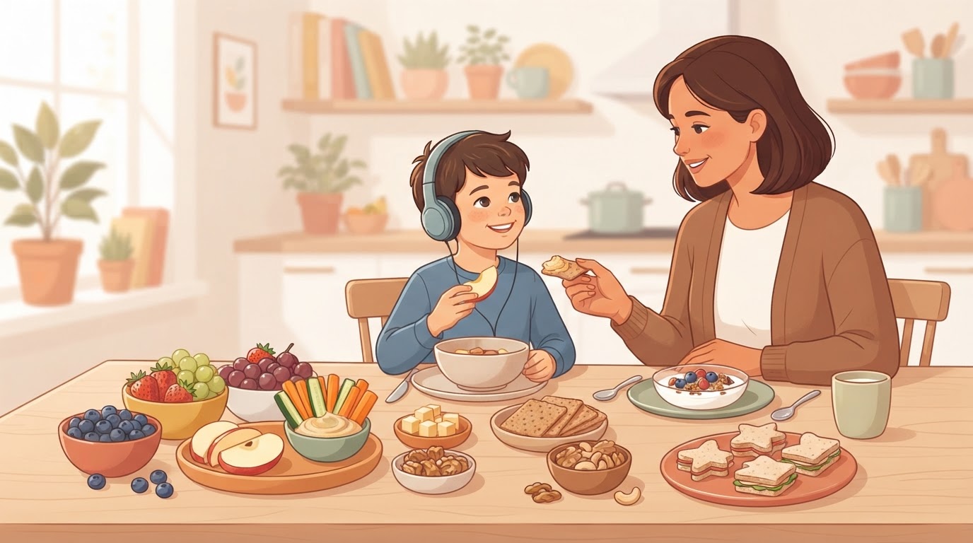 Snacks Nutritivos que Suelen Aceptar los Niños Autistas