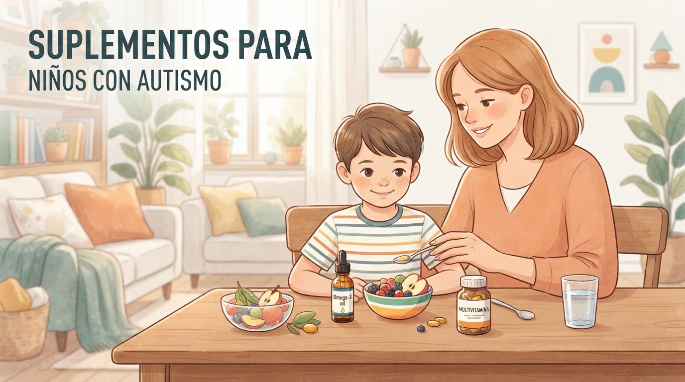 Suplementos para Niños Autistas: Cuándo y Cuáles Considerar